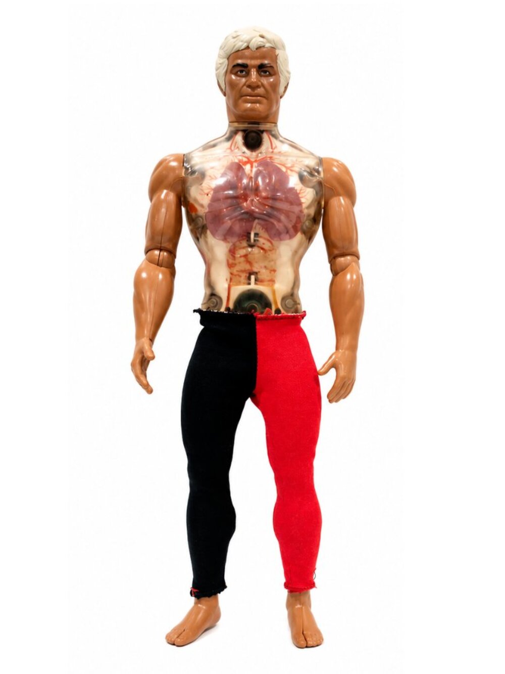Vintage 1976 Mattel Pulsar 13.5" Figure Lungs Work Limited Blood Flow w/Pants
